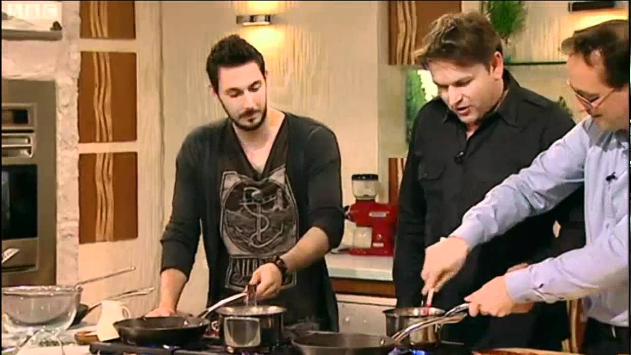 James Martin, Alexis Gauthier and Paul Rankin for Inbetweeners star Blake Harrison 7th April 2012