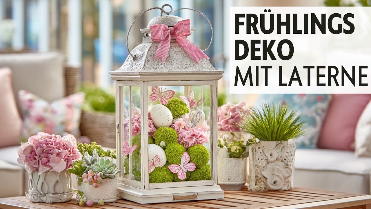 ✨ Kreative Frühlingsdeko mit Laterne: 10 traumhaft schöne Ideen 🌸