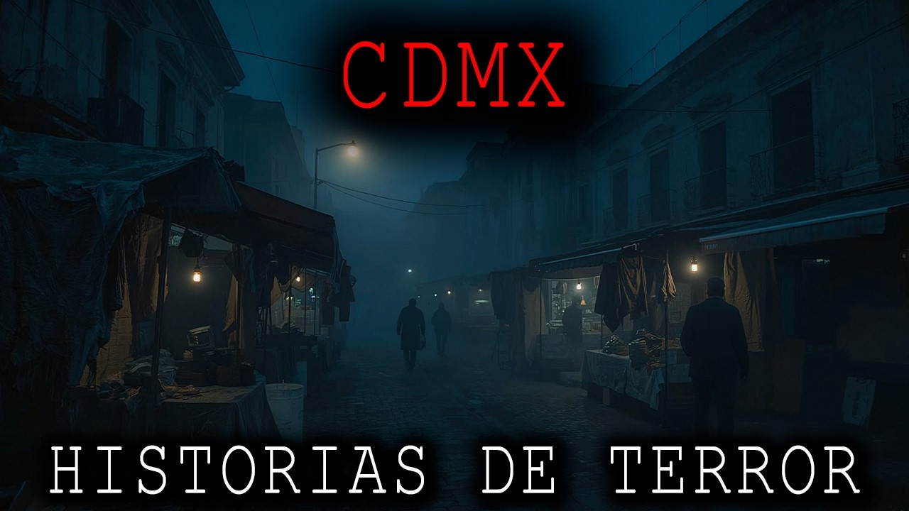 1 HORA DE HISTORIAS DE TERROR DE CDMX MEXICO