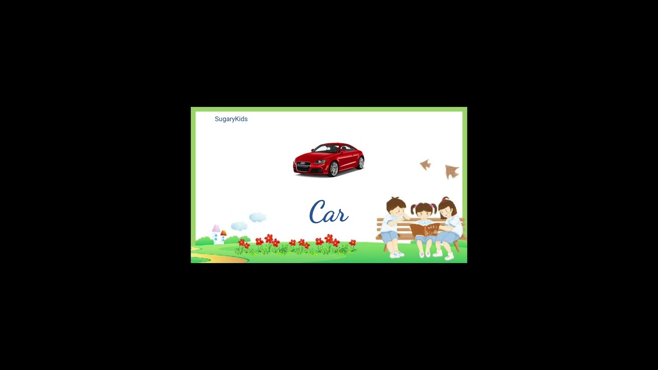 Three letter words for Kids | 3 Letter words | kids educational video