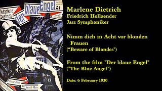 Nimm dich in Acht vor blonden Frauen (Dietrich) @glenscentennialoldies