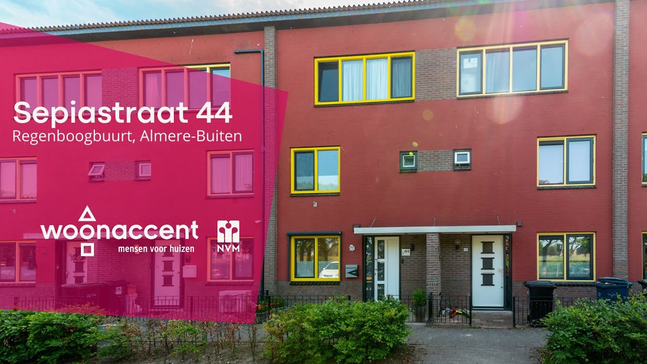 Sepiastraat 44 / Eengezinswoning / Woonaccent Makelaars Almere