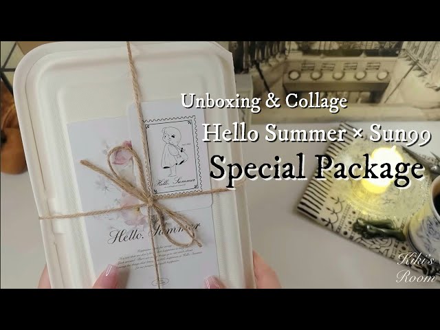 Sub) スペシャルパッケージの開封とコラージュ,Unboxing｜Special