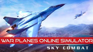 Sky Combat: war planes online simulator PVP Android gameplay HD screenshot 4
