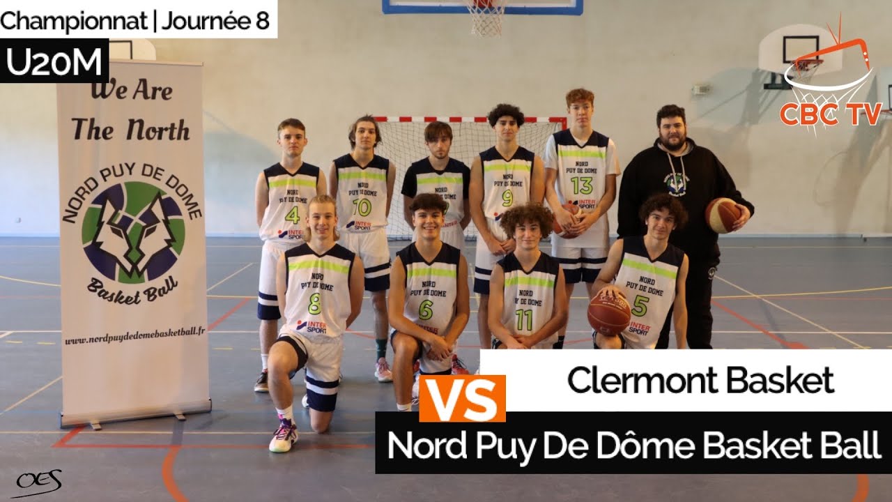 Clermont Basket vs Nord Puy De Dôme BasketBall U20M Championnat