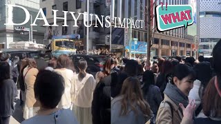 TWICE DAHYUN CAUSING A CHAOS IN JAPAN STREET