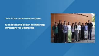A coastal and ocean monitoring inventory for California
