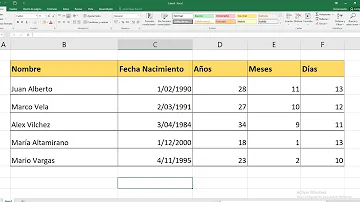 Como calcular os anos de trabalho?