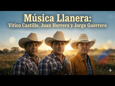 🔥 LOS GRANDES DEL LLANO: Vitico Castillo, Juan Herrera y Jorge Guerrero | Éxitos del Llano