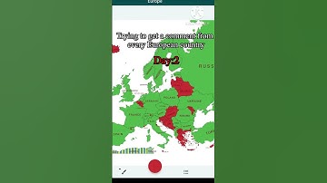 Trying To get a comment from every European country￼ day 2