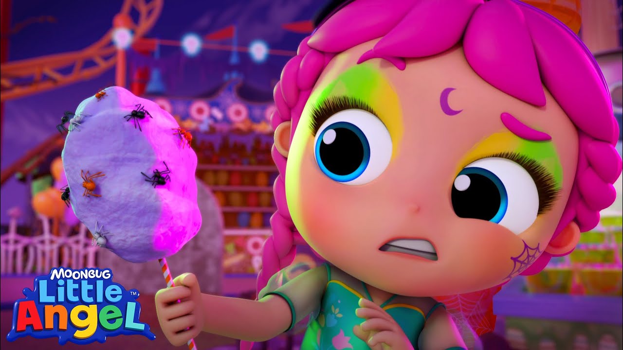 Halloween Party Time 🎶🎃🎶 | Jill's Playtime | Little Angel Kids Songs & Nursery Rhymes