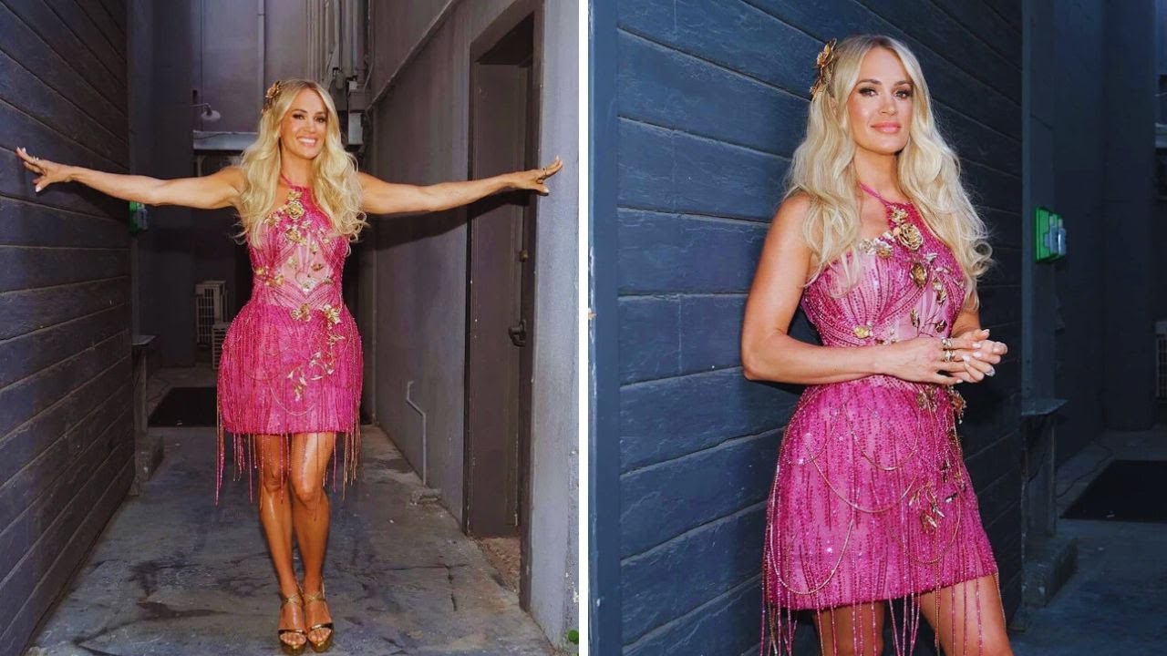 carrie underwood purple mini dress Carrie Underwood's transformation over the years: From 'American Idol' winner to country queen