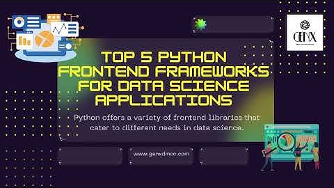 Top 5 Python Frontend Frameworks for Data Science Applications