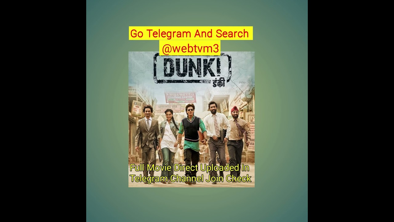 how to download dunki movie 