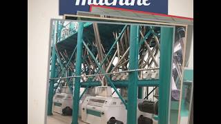 complete set Zambia running 150t maize milling machine