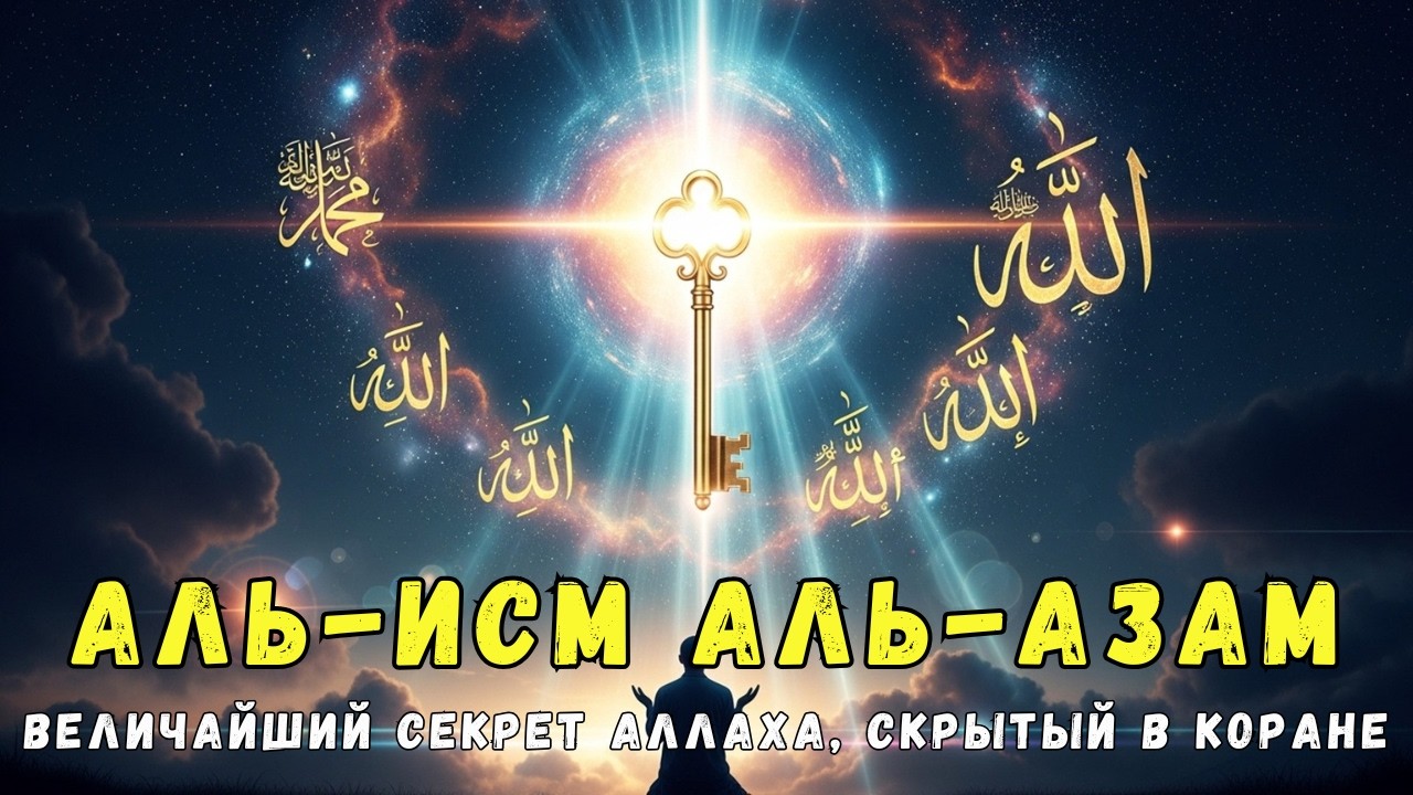 АЛЬ-ИСМ АЛЬ-АЗАМ: величайший секрет Аллаха, скрытый в Коране