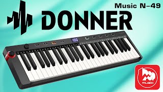 Миди-клавиатура Donner Music N-49