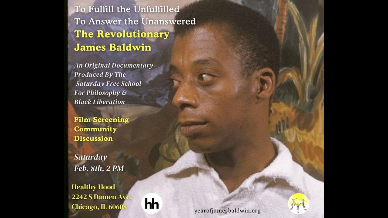James Baldwin Documentary Screening and Roundtable at Healthy Hood, Chicago
