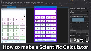 How to Make a Calculator in C# Windows Form Application Part 1