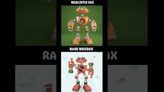 Rare Wubbox Vs Realistic My Singing Monsters Ai Generated