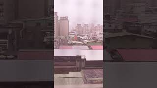 Heavy afternoon thunderstorm over Northern Taiwan on 21 Aug 2026