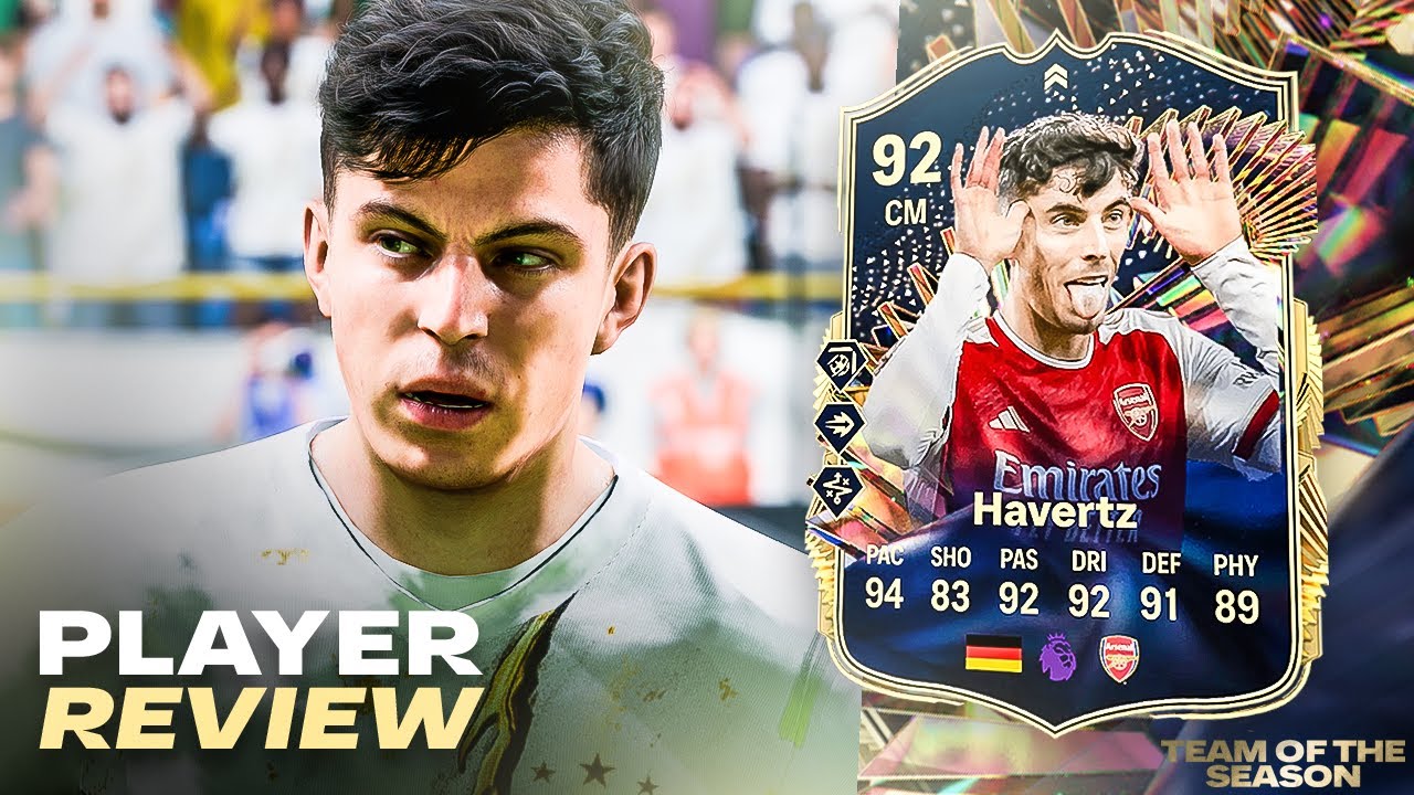 BETTER THAN 94 GULLIT?! 92 TOTS HAVERTZ PLAYER REVIEW