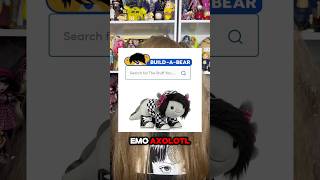 EMO Axolotl Build A Bear LEAKS #shorts #sanrio #stitch #viral #plush #plushie #comingsoon #short