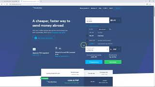 Sending Japanese Yen to Philippine Pesos using Transferwise