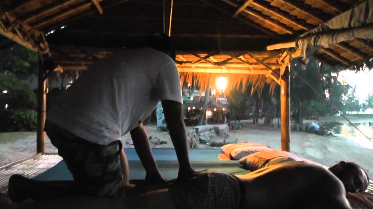 Thaimassage am Strand