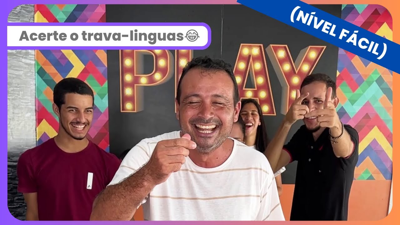 Acerte o trava-linguas😂(NÍVEL FÁCIL)