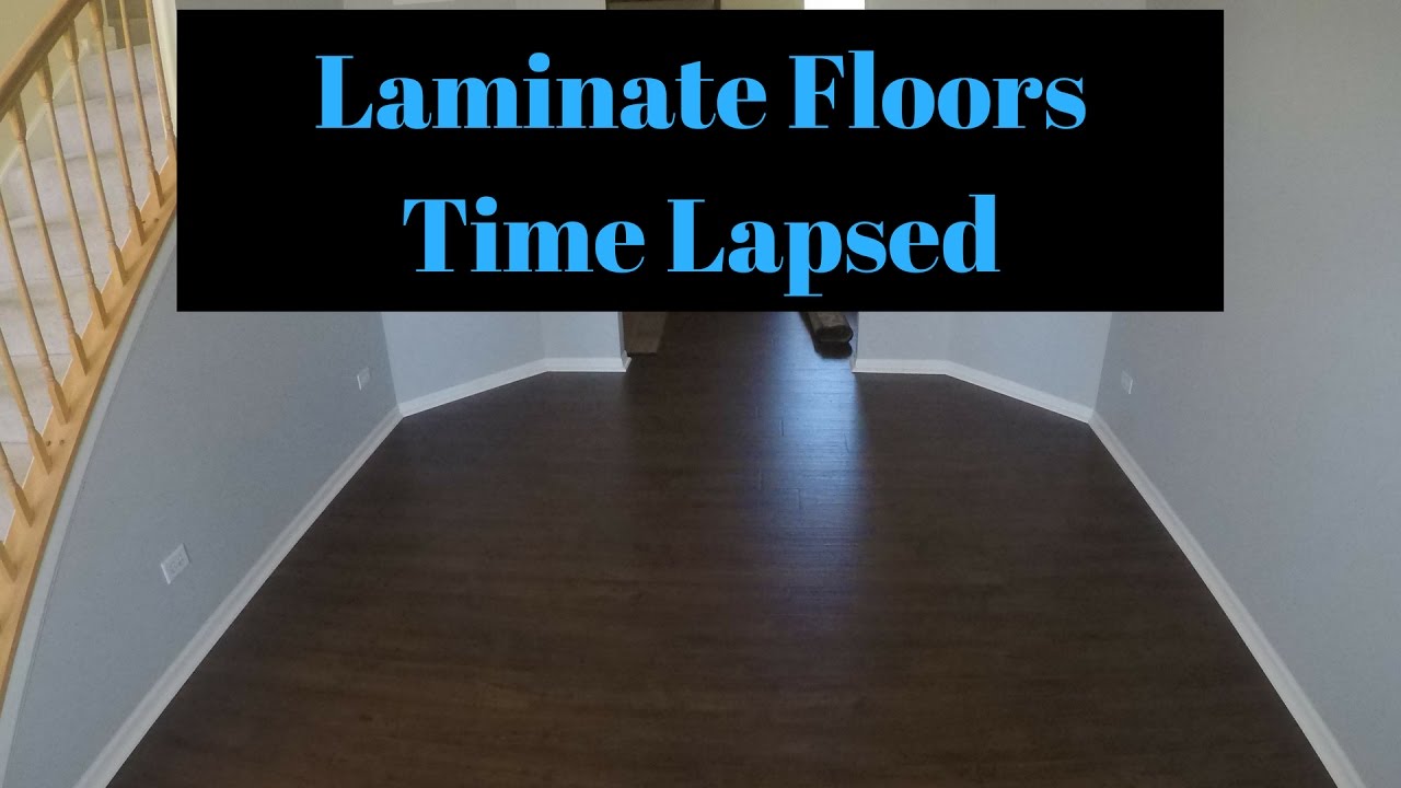 Laminate Flooring Time Lapsed - Pergo Outlast+