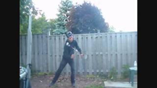 Backyard Devilsticking
