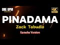 Pinadama Zack Tabudlo Karaoke Version mp3