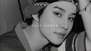 nct 127 - fact check (sped up + reverb)