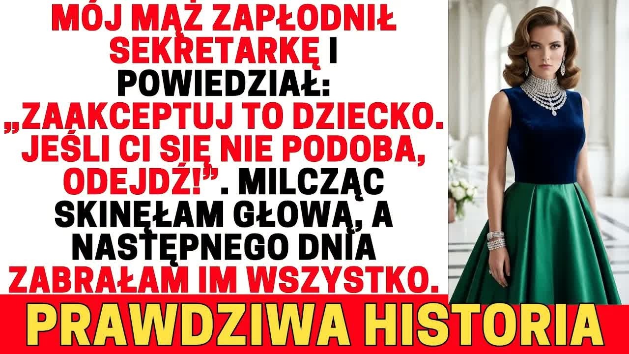 Mój mąż zapłodnił sekretarkę  Powiedział： „Jeśli ci nie pasuje, odejdź”  Skinęłam głową
