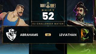 Abrahams vs Leviathan | Deadlock Night Shift #52 EU (Challenger Match)