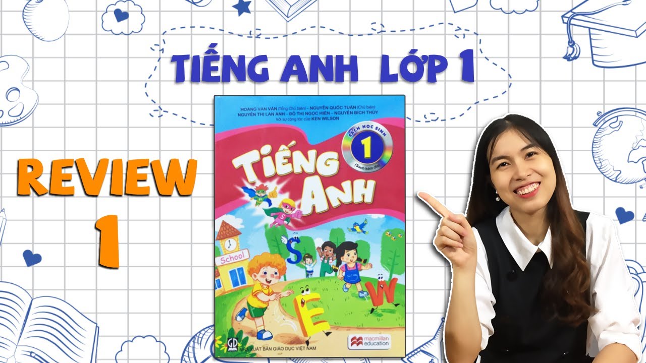 Học tiếng Anh lớp 1 - Review 1 - THAKI - youtube
