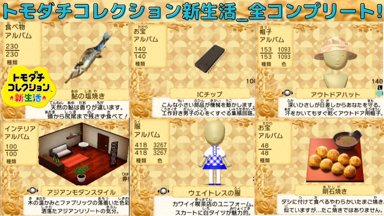 トモダチコレクション新生活　トモコレ新生活　服　帽子　インテリア　コンプリート③ トモダチコレクション新生活全コンプリート!_食べ物_服_帽子_