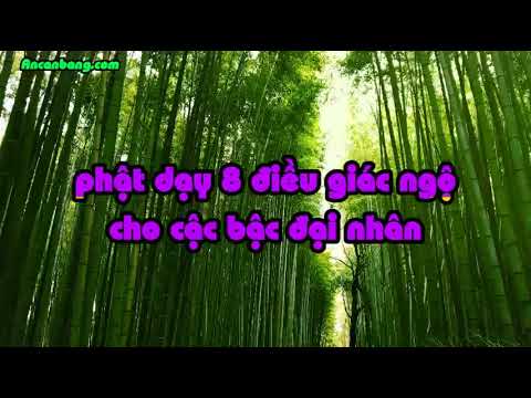 Video phật dạy 8 điều con đường giải thoát cho các bạc đại... - YouTube