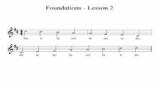 Foundational Skills Solfege - Lesson 2