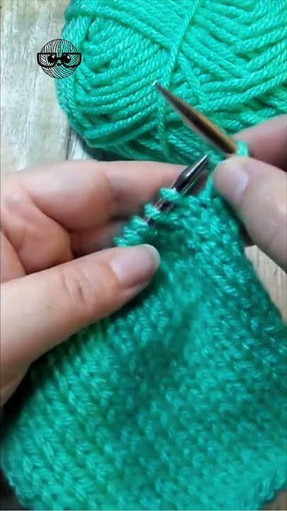How to Bind Off (or Cast Off) your Knitting #Shorts