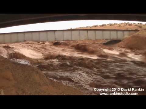 Insane Flash Flooding, Antelope Canyon and Page Arizona. August 2nd, 2013