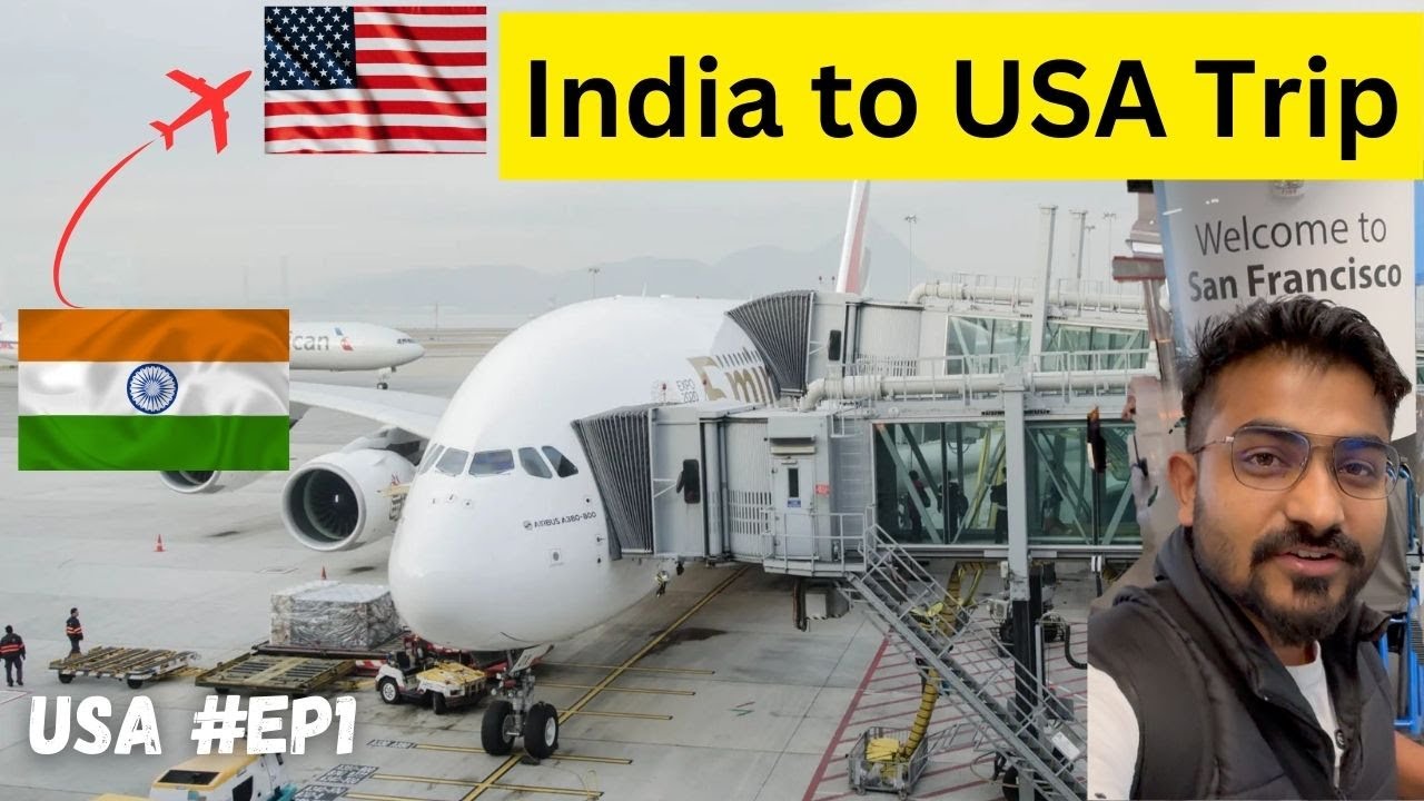India to USA trip vlog | 