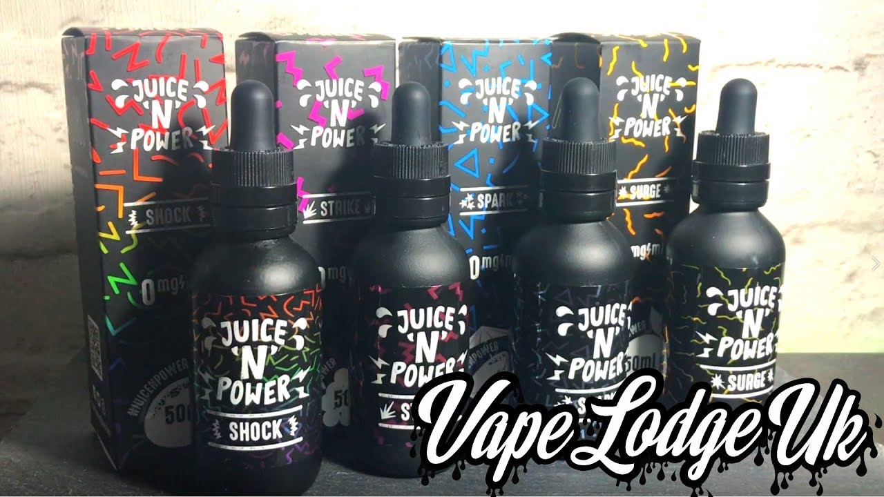 CREATIVE COMBOS! | Juice'n'Power E-Liquid Review (Full Range!)