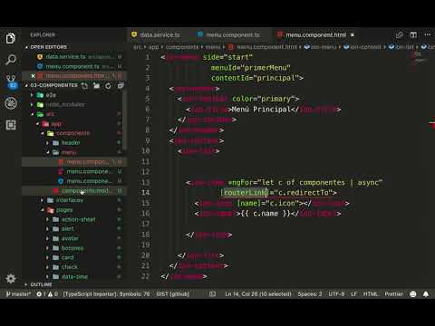 21- ion-menu :: parte 2 - opciones