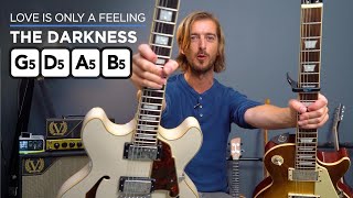 How To Play Love Is Only A Feeling By The Darkness - Simple Chords Solos