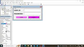 How to use VBS to create a login panel in Word?