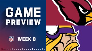 Arizona Cardinals vs. Minnesota Vikings | 2022 Week 8 Game Preview