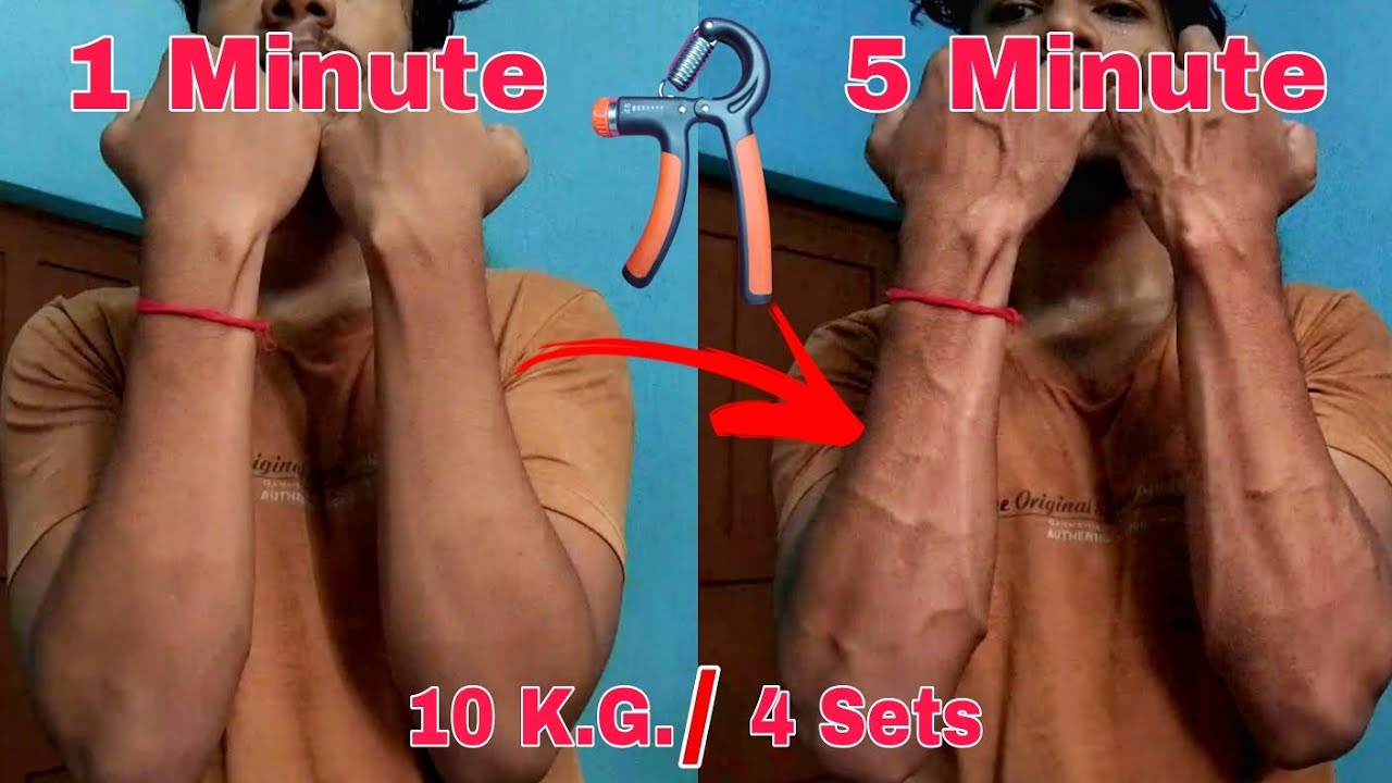 HAND GRIPPER 5 Minute Full Workout Video Strong & Vascular Forearms