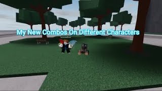 My New Combos On Different Character in (Strongest BattleGround)#roblox #strongestbattlegrounds
